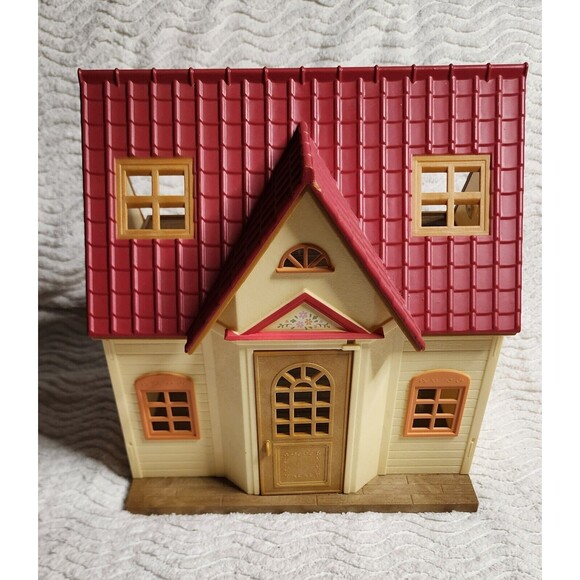 VINTAGE SylvanianFamilies Calico Critters YellowLab Dog TWINS Sister Brother VUC - Picture 3 of 6